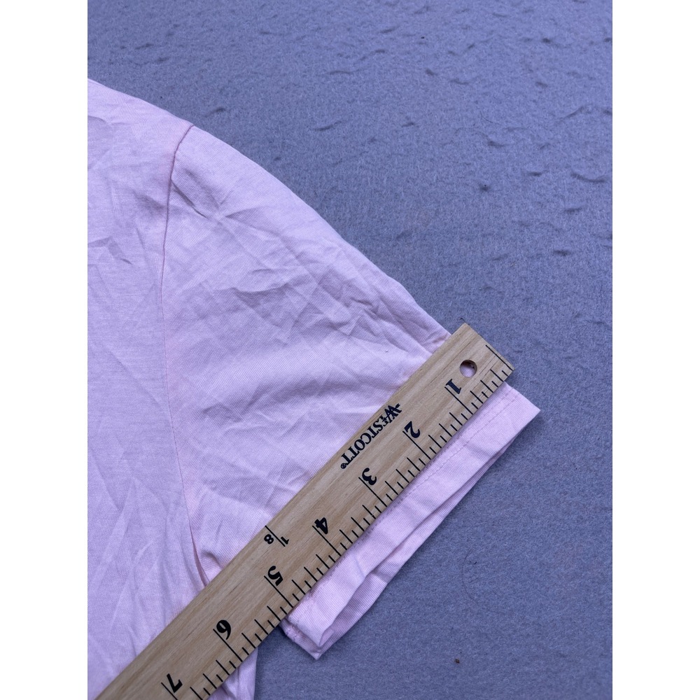 Lacoste T-Shirt Pima Cotton Pink FR 3 US Small Mens - Picture 6 of 7